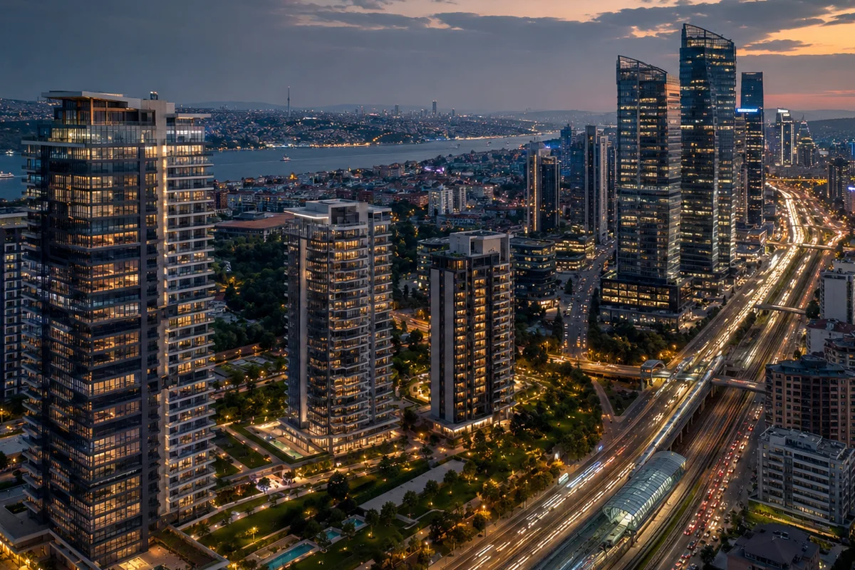 Büyükdere Caddesi Finans Koridoru Yeni Bina Daireleri — temsili görsel