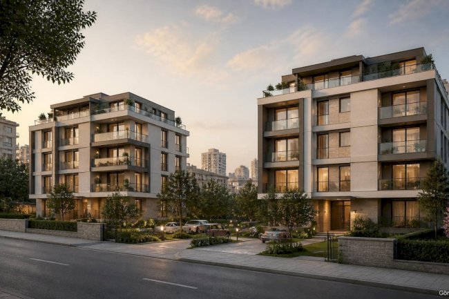 Deniz ve Uzunay Apartmanları – Gayrettepe Vefabey Sokak’ta Butik Premium Konut